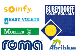 Logo marques volets