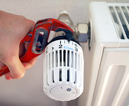 Réglage d'un radiateur